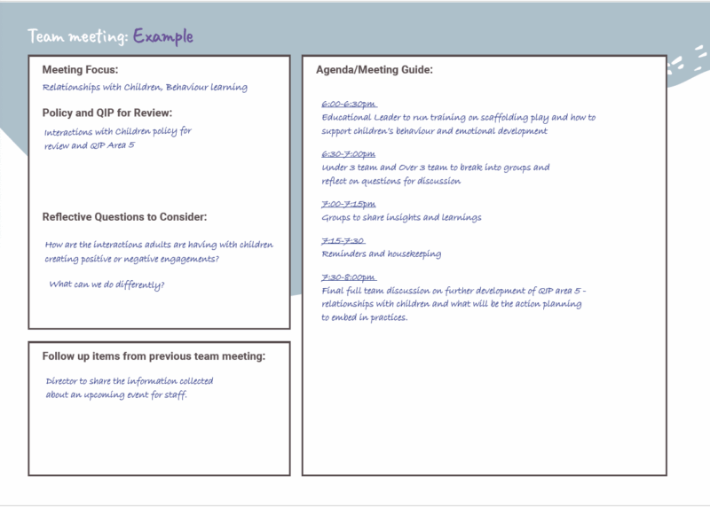 Meeting Journal - Downloadable A4 - Image 2